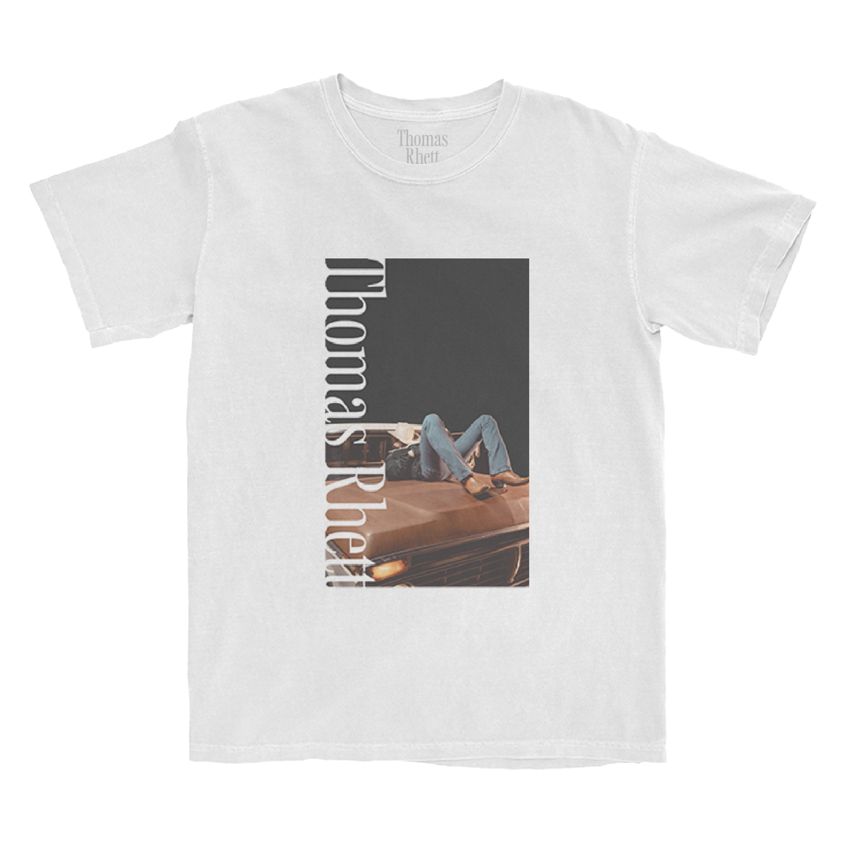 About A Woman Album Cover Tee - White