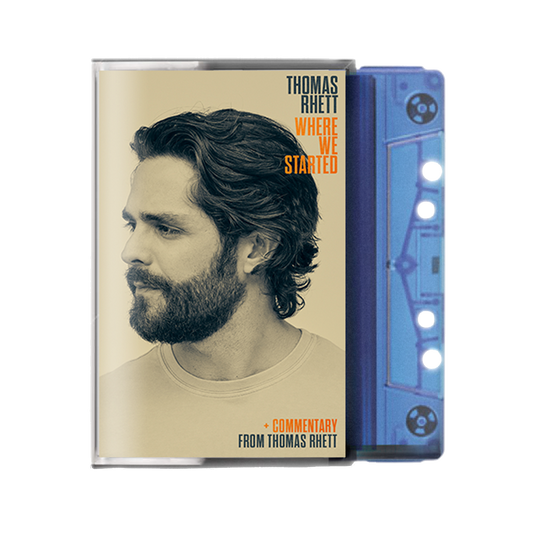 Where We Started Cassette with Exclusive Audio Commentary-Thomas Rhett