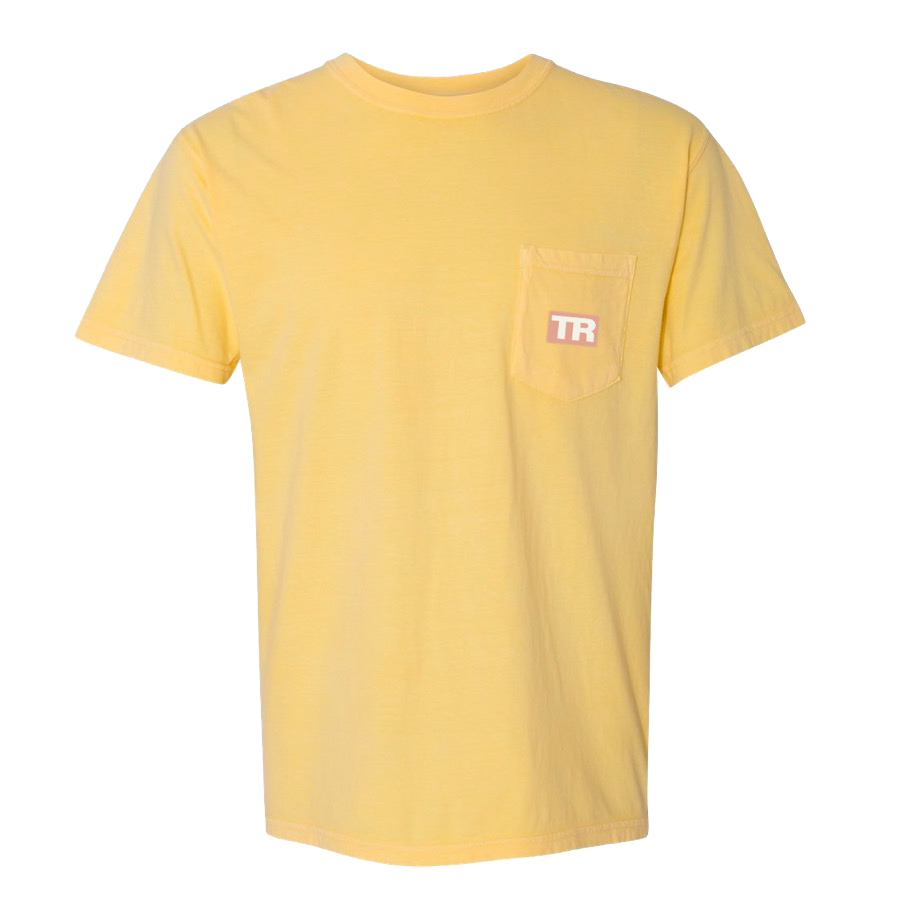 Logo Yellow Pocket Tee