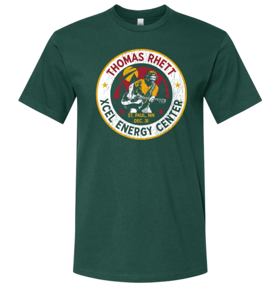 Xcel Energy Forest Green Tee